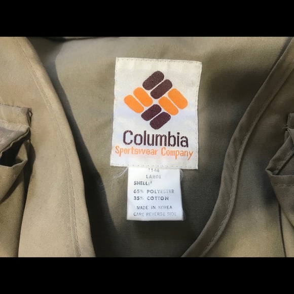 Vintage Columbia fishing vest - Picture 5 of 5